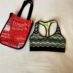 Lululemon sports bra - reversible - excellent condition